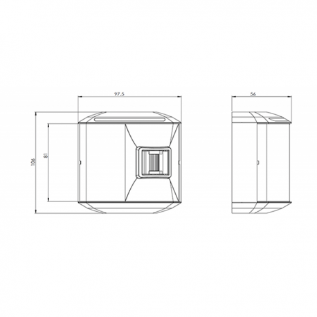 Fanale a led serie 44 - Aqua Signal