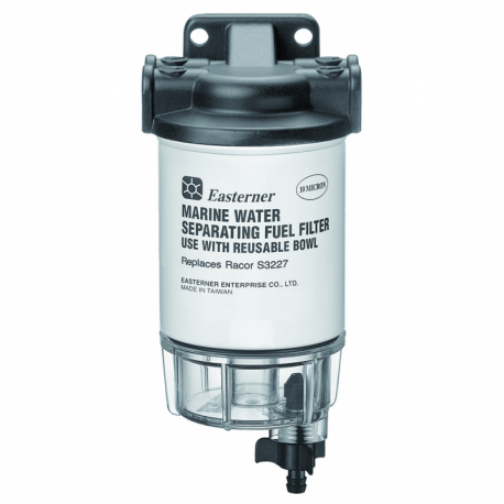 Complete petrol-water separator filter