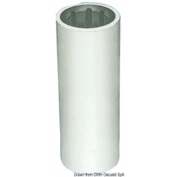 Bøssing for akselledninger med utvendig harpiksarmering