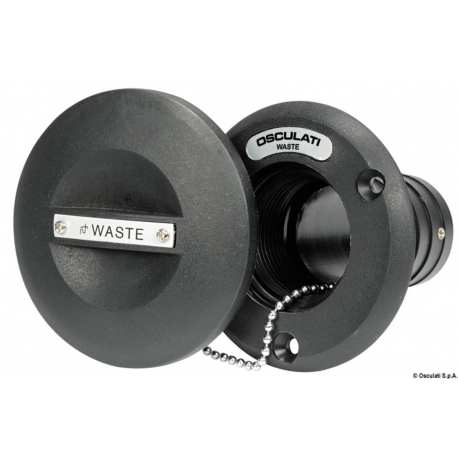 Musta nyloninen laukaisupipo - Osculati