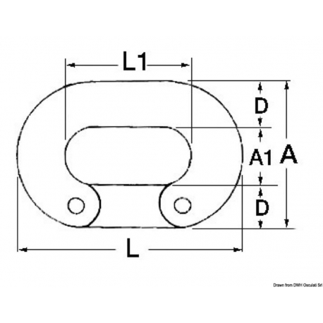 Dummy link for chain joints