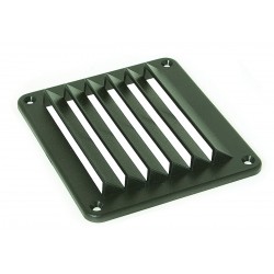 Zwarte nylon luchtinlaat mm. 140x125