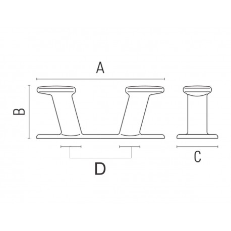 Krompläterad mässingssvampkloss
