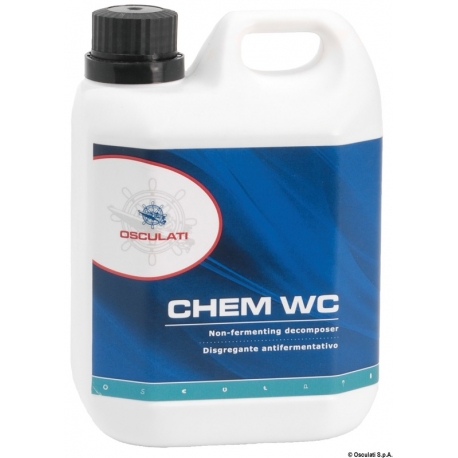 Chem toilet disinfectant antifermentative for chemical toilets and black water tanks - Osculati