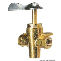 3-vägs bränslekran