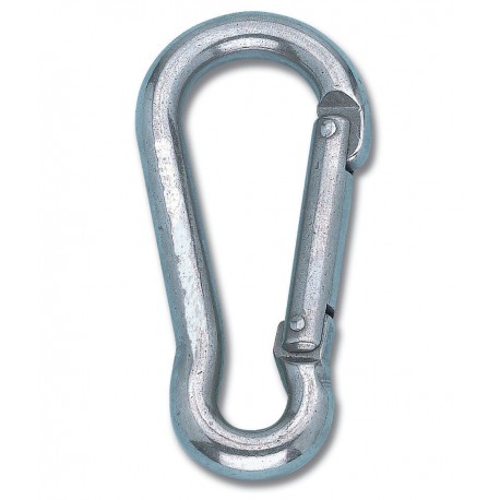 AISI 316 stainless steel pear-shaped carabiner
