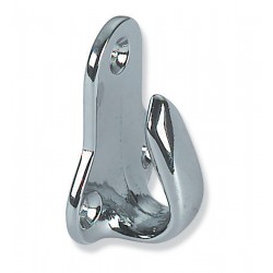 Brass hook with three fixing screws