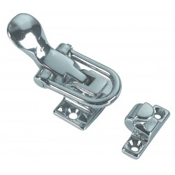 Vlakke sluiting in verchroomd messing