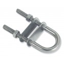 U-bolt i rustfritt stål AISI 316