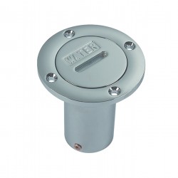 Forkrommet messingpåfyllingslokk for vann