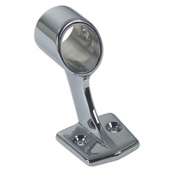 Centrale bevestiging voor verchroomde messing leuning Ø mm.22