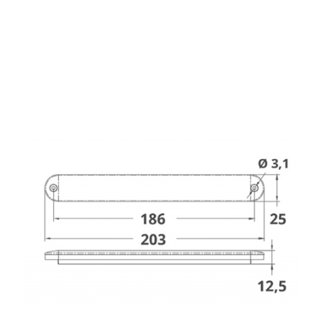 12V LED-instapverlichting