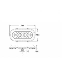 10 LED underwater light 2