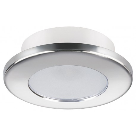 Stainless steel recessed spotlight mod. Ted C - watertight IP66 warm white light