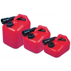 R.I.Na approved fuel canister with safety air vent and decanter
