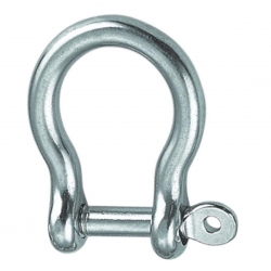 Omega-sjakkel i rustfritt stål AISI 316