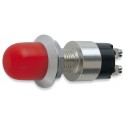 30A waterproof push button in chrome-plated brass