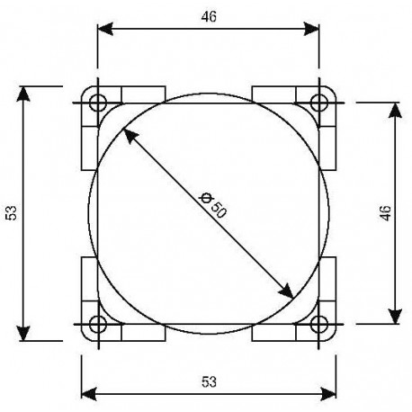 Italiaans 230V stopcontact met beschermkap