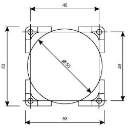 Schuko 230V socket with protection cover 2