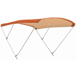 CHIC 3-buet markise, aluminiumsrør med diameter på 25 mm, 115 cm høy. - Nettuno Marine Equipment