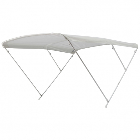 Awning ELEGANCE 3 bows, aluminium tube Ø 20 mm., height 140 cm. - Neptune Marine Equipment