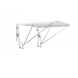 EXCELLENT telescopic awning with roll-bar for inflatable boat included - Nettuno Marine Equipment 2