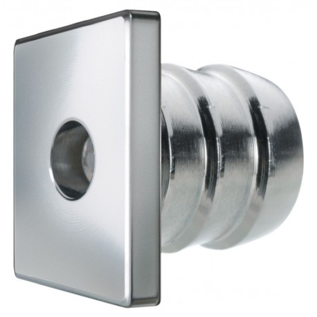 Square courtesy light in stainless steel AISI 316 - Quick Mod. TESS