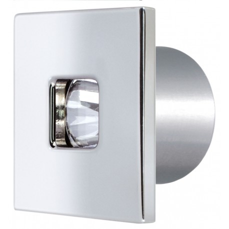 Square courtesy light in stainless steel AISI 316 - Quick Mod. LIDA