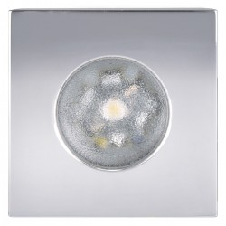 Luce di cortesia calpestabile ad incasso in acciaio inox AISI 316 - Quick Mod. HALLIE 2