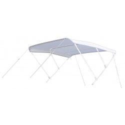 Bimini awning 3 arches - Tessilmare, height 140 cm. - Tessilmare