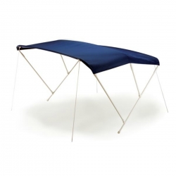 3-arch awning "Sombrero Blue Strong", height 140 cm.