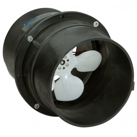 In-line electric fan - ISO 8846 compliant for ventilation/suction