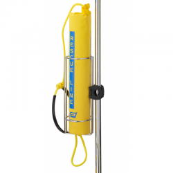 RVS-steun voor reddingslijn - Plastimo