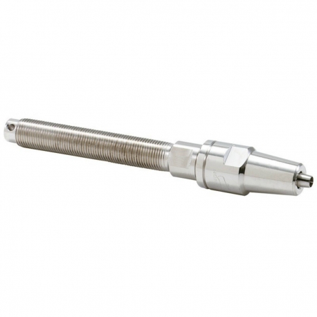 Norseman 316 stainless steel terminal with threaded rod -