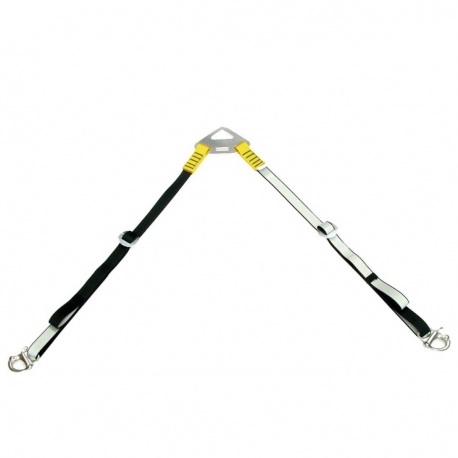 Polyester suspension for tender lifting