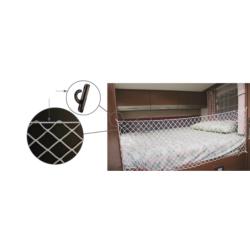 Valkoinen polyesteriturvaverkko punkkeihin