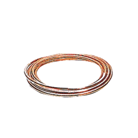 Copper fuel pipe - Dimensions Ø 8 x 10 mm.