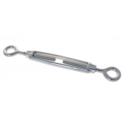 AISI 316 ruostumattomasta teräksestä valmistettu kiristin silmukalla ja silmukkaliittimellä