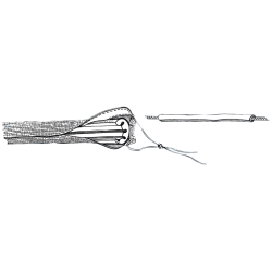 Mykt skumdekket hylse