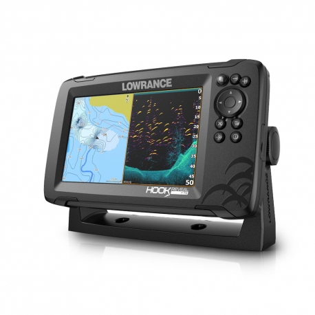 Fishfinder Hook Reveal 7 transducer 50/200 HDI - Lowrance