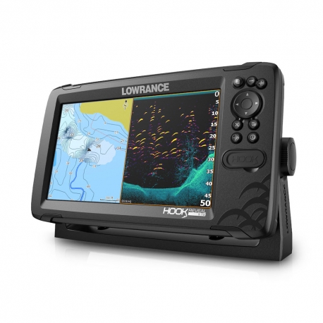 Fishfinder Hook Reveal 9 transducer 50/200 HDI - Lowrance