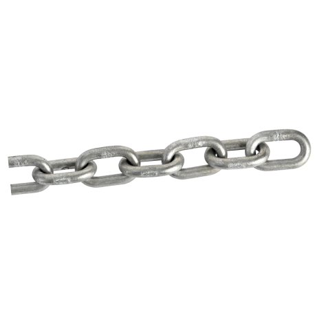 High strength Grade 80 galvanized calibrated chain - Osculati