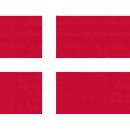 Denmark flag in 100 % polyester stamina fabric
