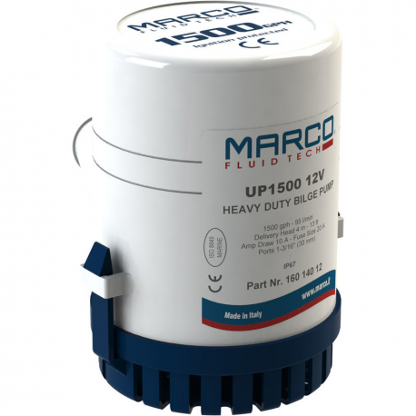 Bilge pump MARCO UP1500 12 V 95 L/min