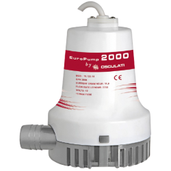 Lensepumpe Osculati Europump II 2000 12 V 128 L/min