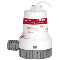 Lensepumpe Osculati Europump II 1000 12 V 64 L/min