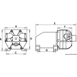 OSCULATI Europumpe 11 autoklav 3 bar 12 V 11 L/min 2