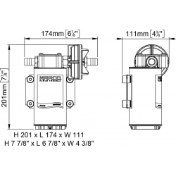 MARCO UP6 12V diesel transferpomp 2