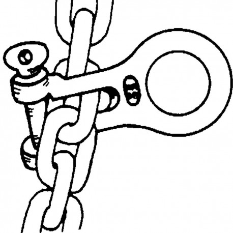 Chain Gripper, Stainless Steel Anchor Shackle