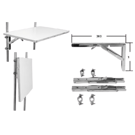 Par sammenleggbare støttearmer - ARC